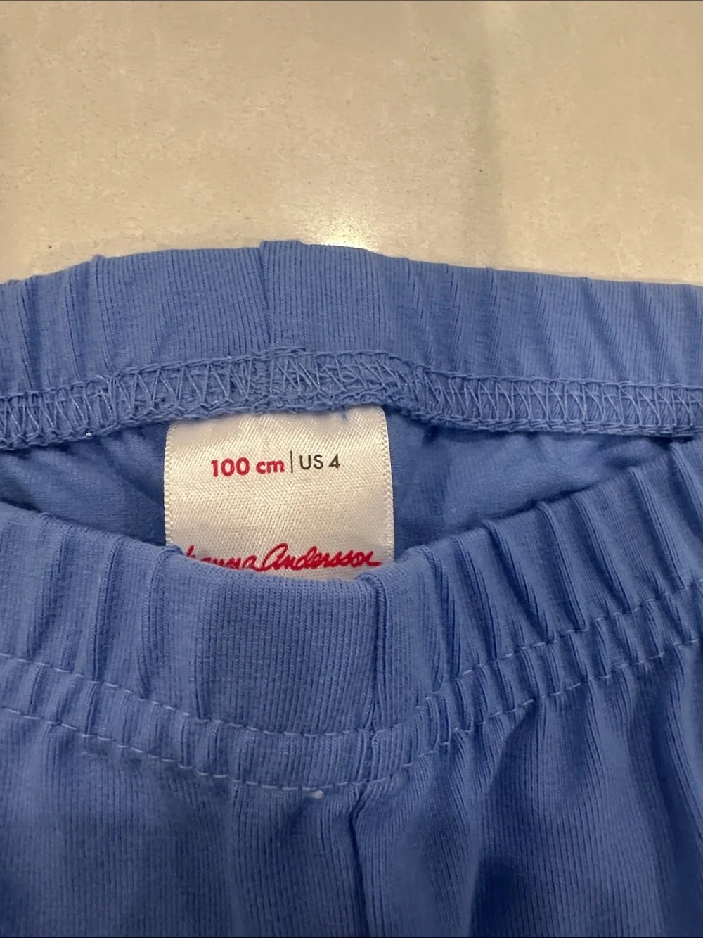 Hanna Andersson Periwinkle Stretch Knit Leggings